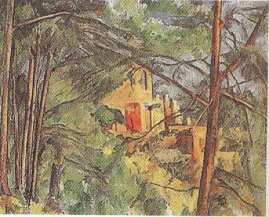 Paul Cezanne View of Chateau Noir (mk35)